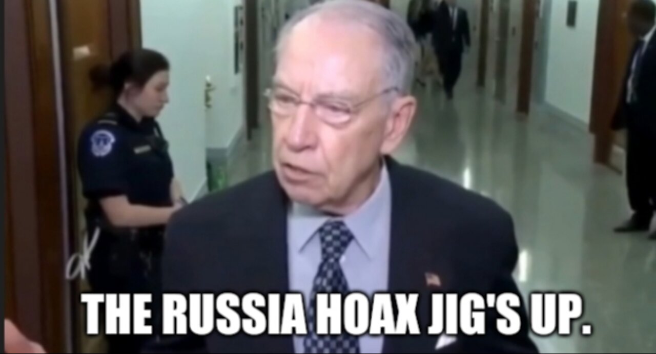 "The jig's up" ~ Senator Grassley