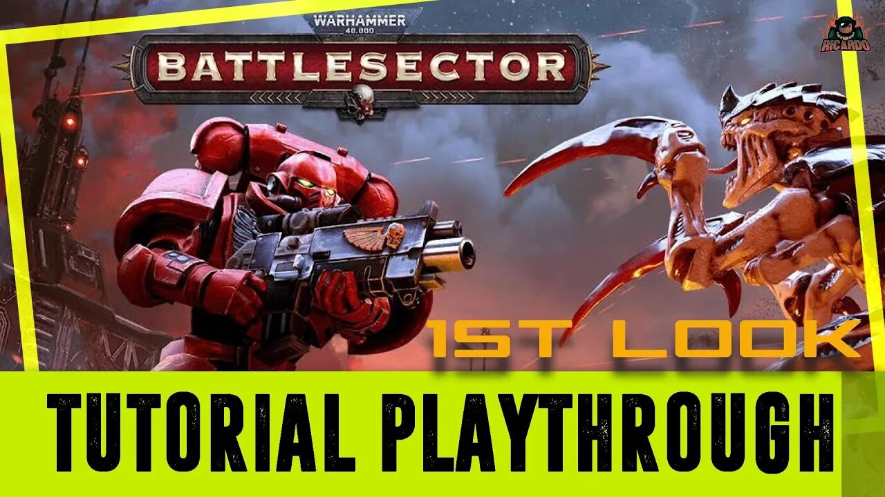 WarHammer 40000 Battlesector [Tutorial Play Through]