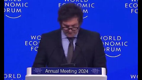 Argentina President in World Economic Forum.