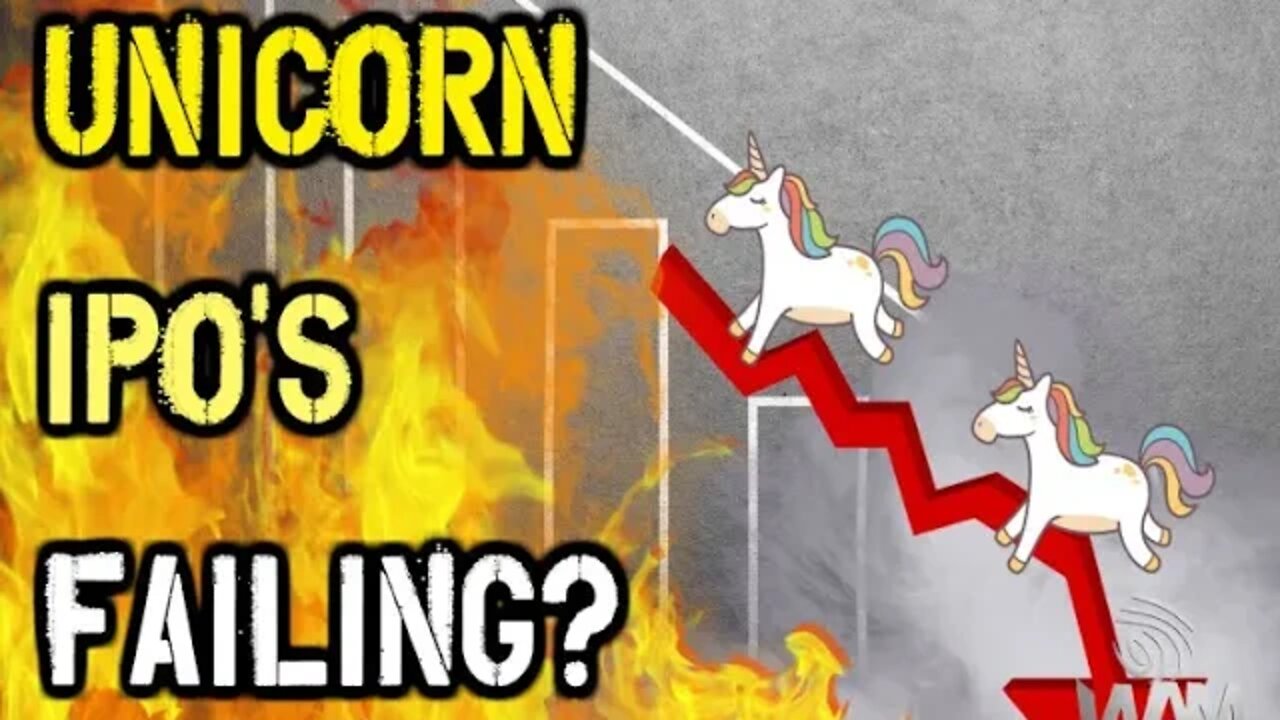 The Great Unicorn IPO FAIL - Wall Street Learns Unicorns Aren’t Real!