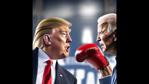 AI Generated Bed Time Story: Biden and Trump box