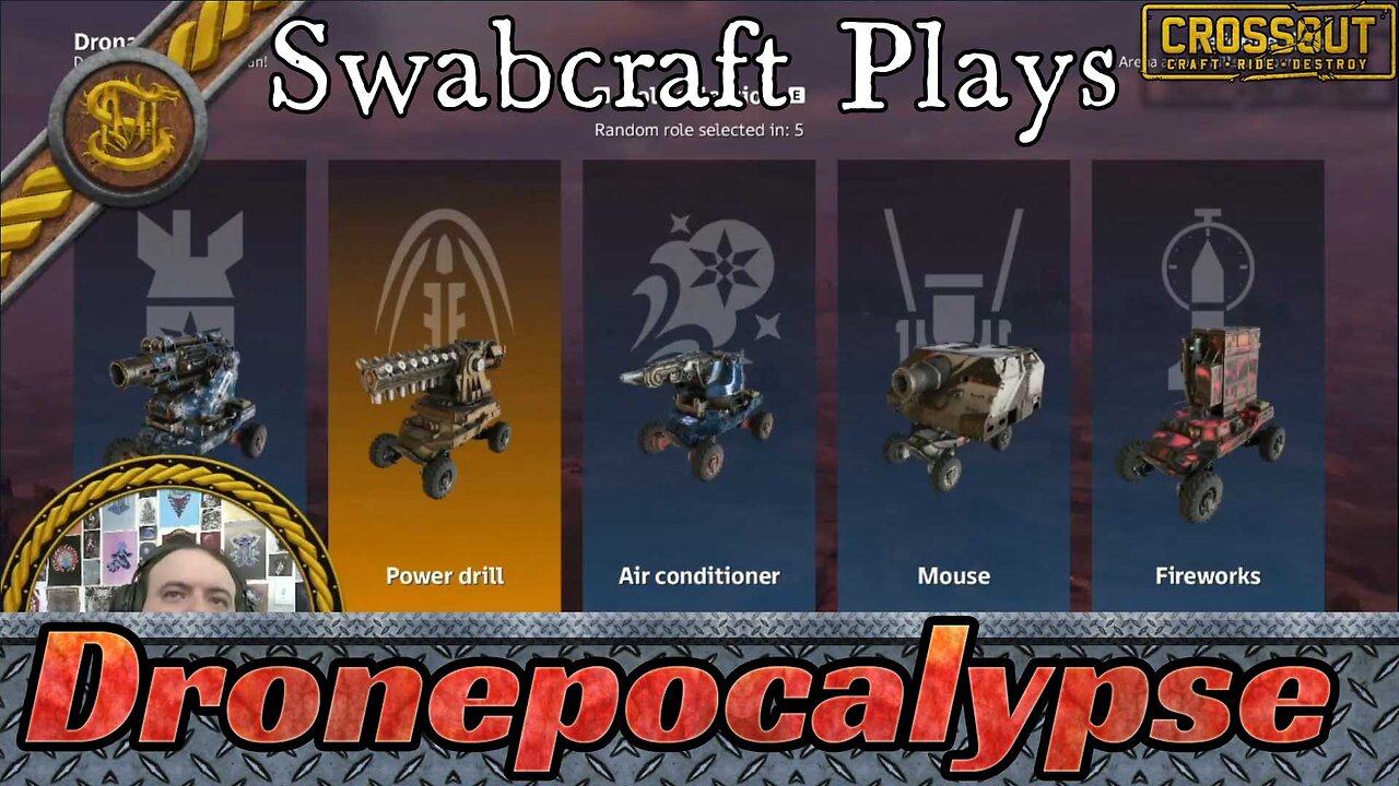 Swabcraft Plays 61, Crossout 25, Drone Day Brawl