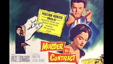 MURDER BY CONTRACT 1958 Hitman Gets a Job but Learns the Hit is on a Woman FULL MOVIE in HD