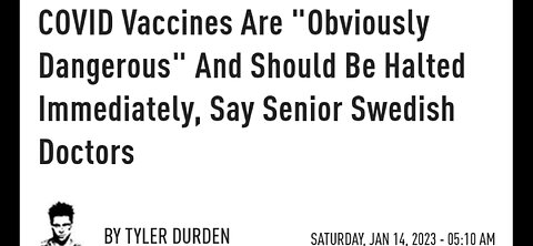 So many more doctors coming out now say halt the jabs.