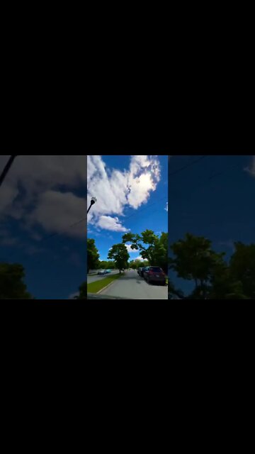 Driving through Halifax Nova Scotia