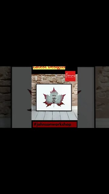 Leaf Carving, Drawing, Leaf Print, Wall Art Décor, Printable, Digital Download, #shorts #etsy