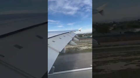 Super Hard Landing Emirates A380