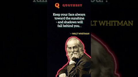WALT WHITMAN QUOTES | LIFE-CHANGING QUOTES | #short #kuotes #drivingfails #quotes #lawofattraction