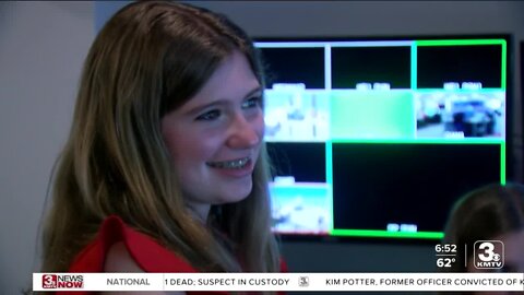Omaha teen encouraged by CBS Evening News Anchor to follow her dreams