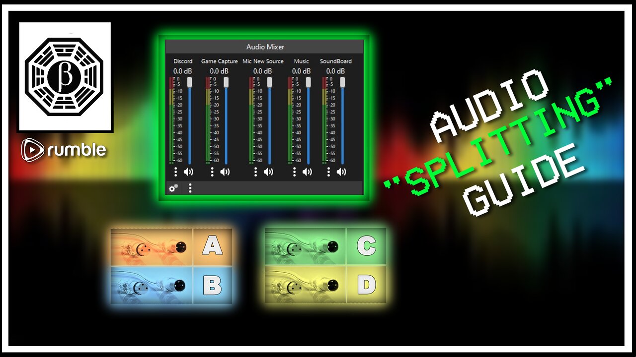 Splitting Game, Music & Discord Sound In OBS and Windows (Virtual Audio Cables)