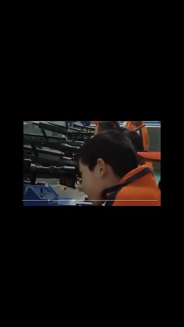 Kids CCP Weapons Training for War with USA, Japan and Godzilla