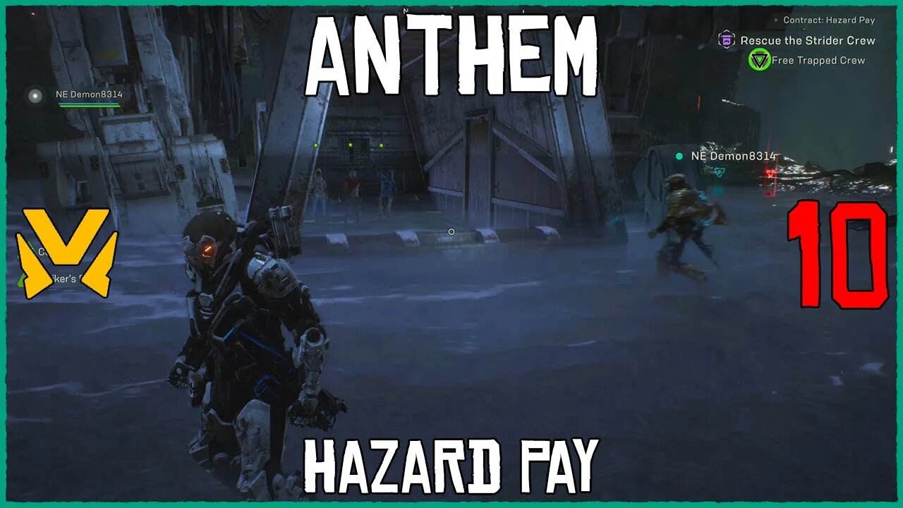 Anthem Xbox One X - Contract Hazard Pay. 1080p / 60fps