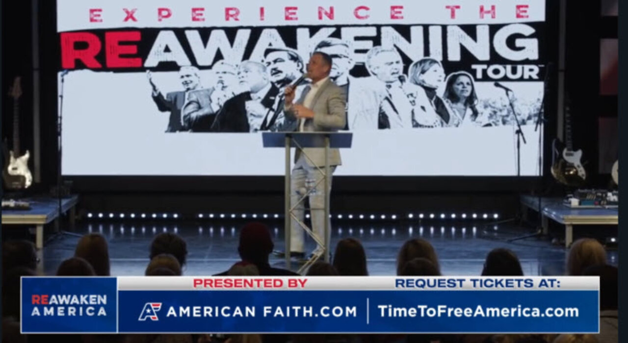 Pastor Greg Locke on "Experience The Reawakening America Tour"