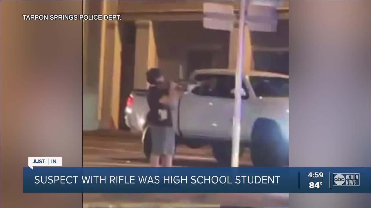 17-year-old shot, killed after pointing military-style rifle at officers in Tarpon Springs