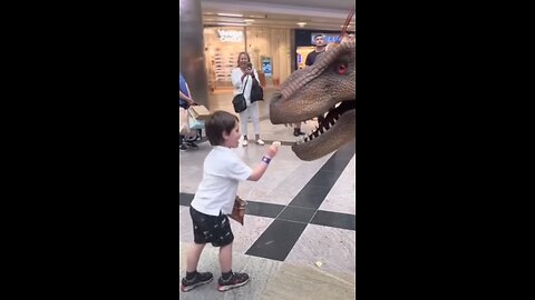 Feeding a T.Rex