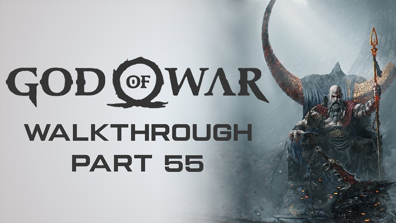 God of War (2018) Full Game Walkthrough Part 55 - No Commentary (PS5)