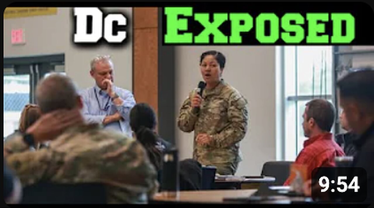 🚨DC Military Private Emergency Meeting Is EXPOSED