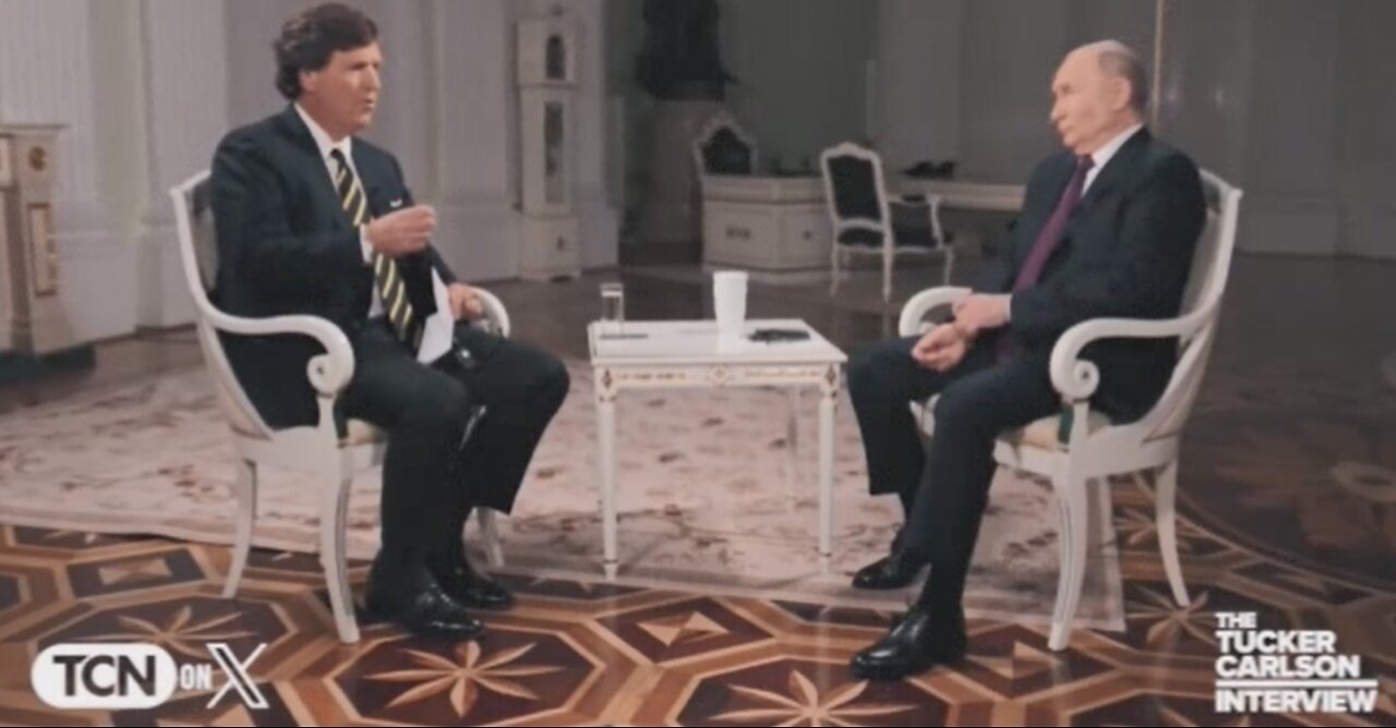 Vladimir Putin & Tucker Carlson en español