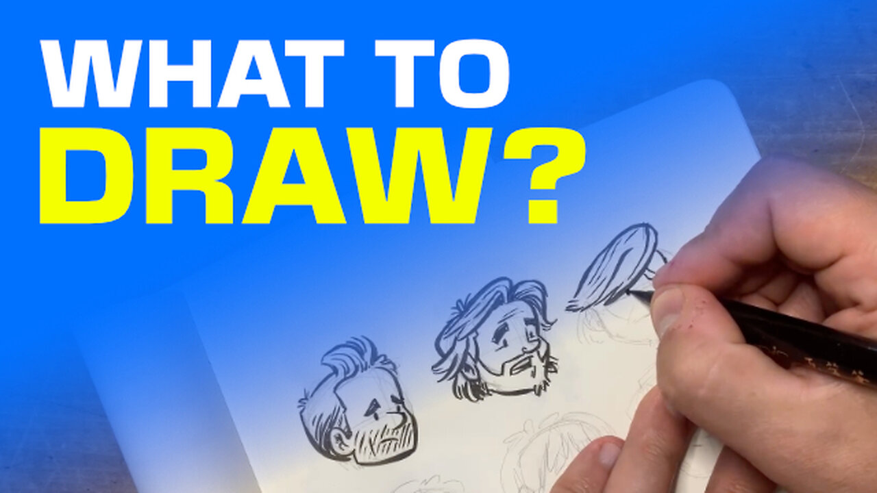 3 Drawing Exercises to Increase Your Art productivity! Warm-Up Practice