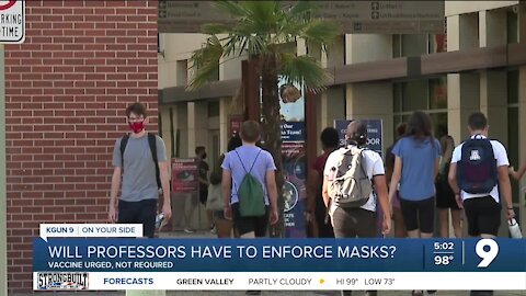 UArizona counting on masks, hoping for voluntary vax