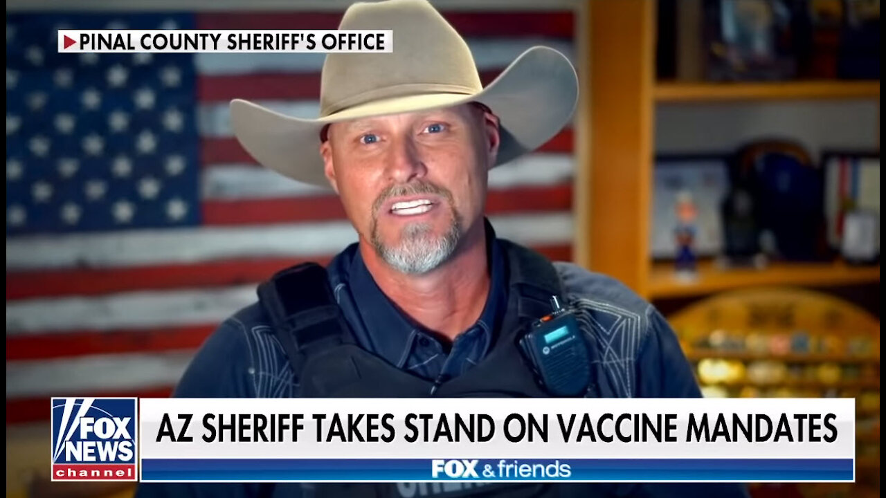 Arizona sheriff goes viral for message against mandating COVID "vaccines"