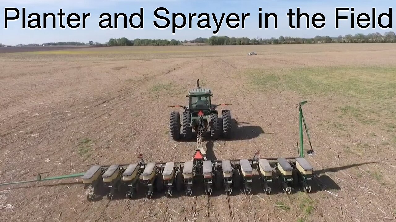 Planter and Sprayer in the Field