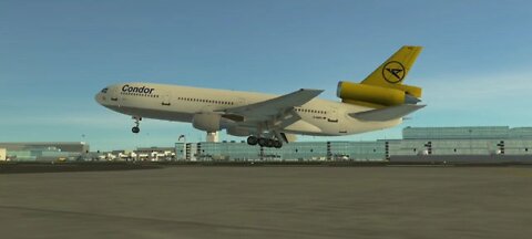 DC-10-30 Condor coming from Fortaleza to Frankfurt