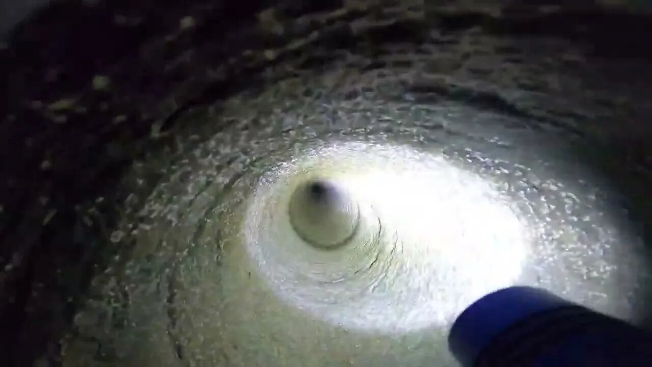 Go Pro Down A Deep Mystery Pipe 5