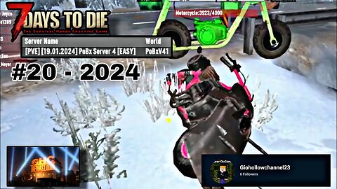 "Now I know where I left my moto +"Blood Moon [PoBx Server 4] - 7 Days To Die (#20 - 2024)
