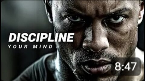 DISCIPLINE YOUR MIND - Motivational Speech