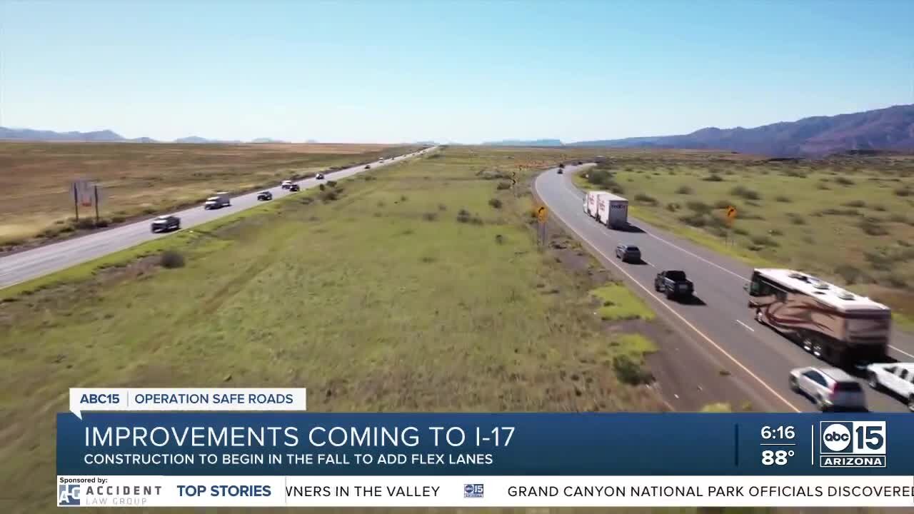 I-17 Improvement Project for high-country commuters set to start in the fall