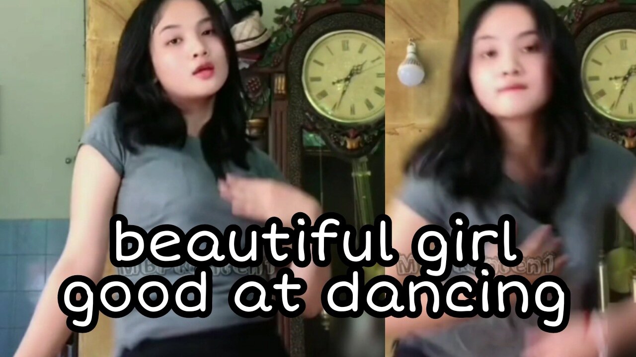 beautiful girl good at dancing