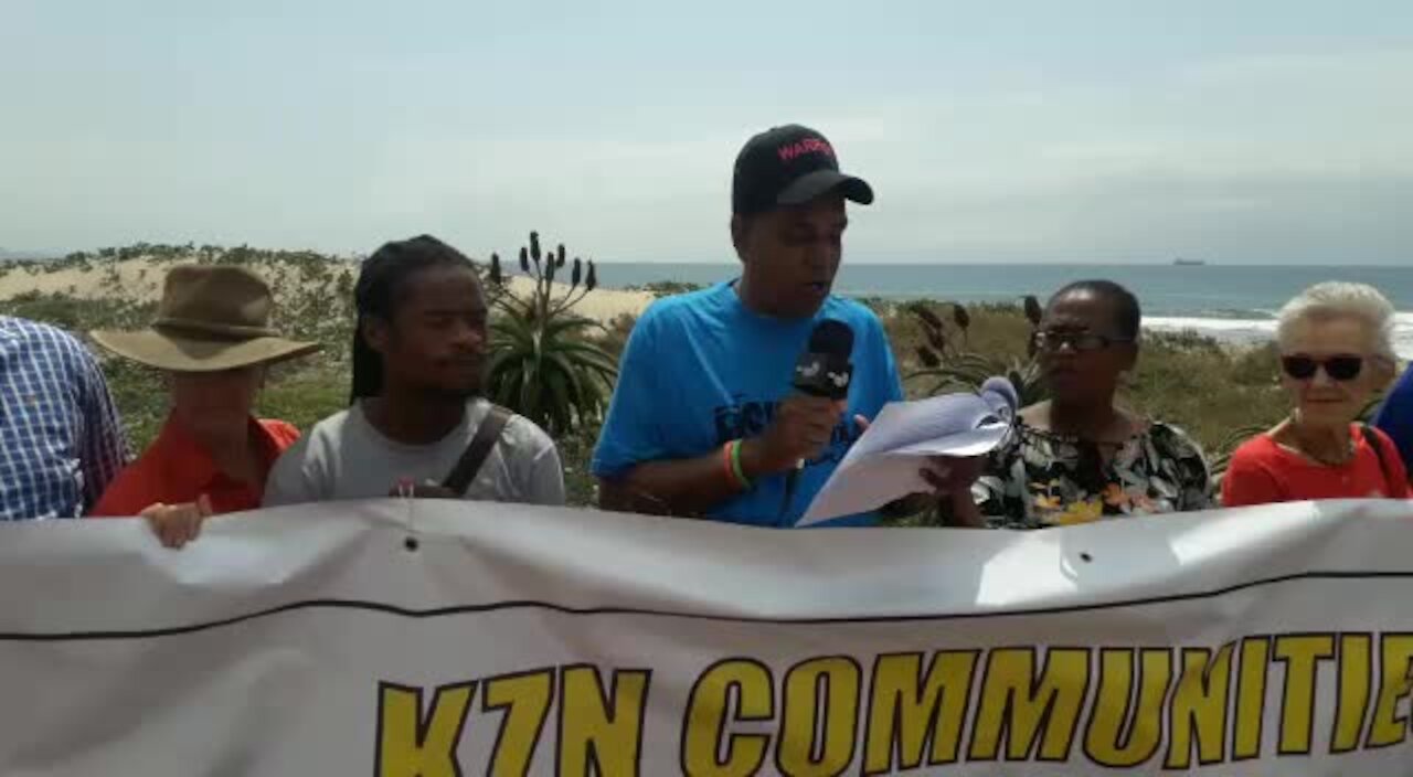 WATCH: Activists file appeal opposing exploration drilling off KZN coast (d4E)