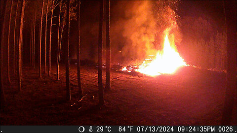 Day 95 - BURN DAY! 300ft Bon Fire