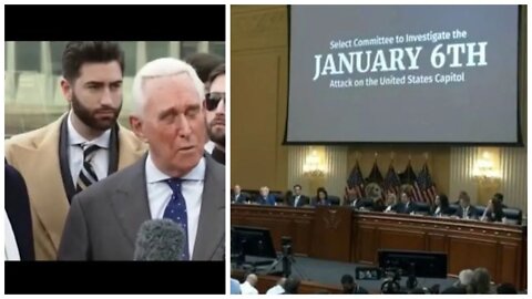 ROGER STONE FIRES BACK at the January 6th Committee’s Smear