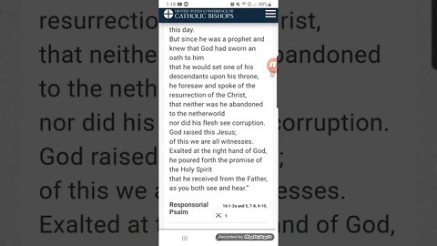 Jesus is our Savior/ Bible reading April 5 / 2021