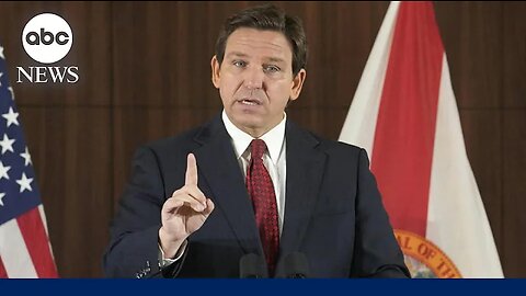 Disney sues Florida Gov. Ron DeSantis l GMA