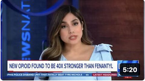 New opioid found to be 40 times stronger than fentanyl