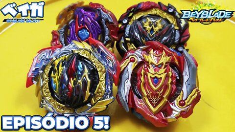 [INSCRIÇÕES ENCERRADAS] Mini torneio de inscritos EP 5 - Beyblade Burst ベイブレードバースト