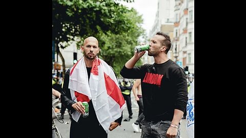 Tristan Tate Chugs a Beer