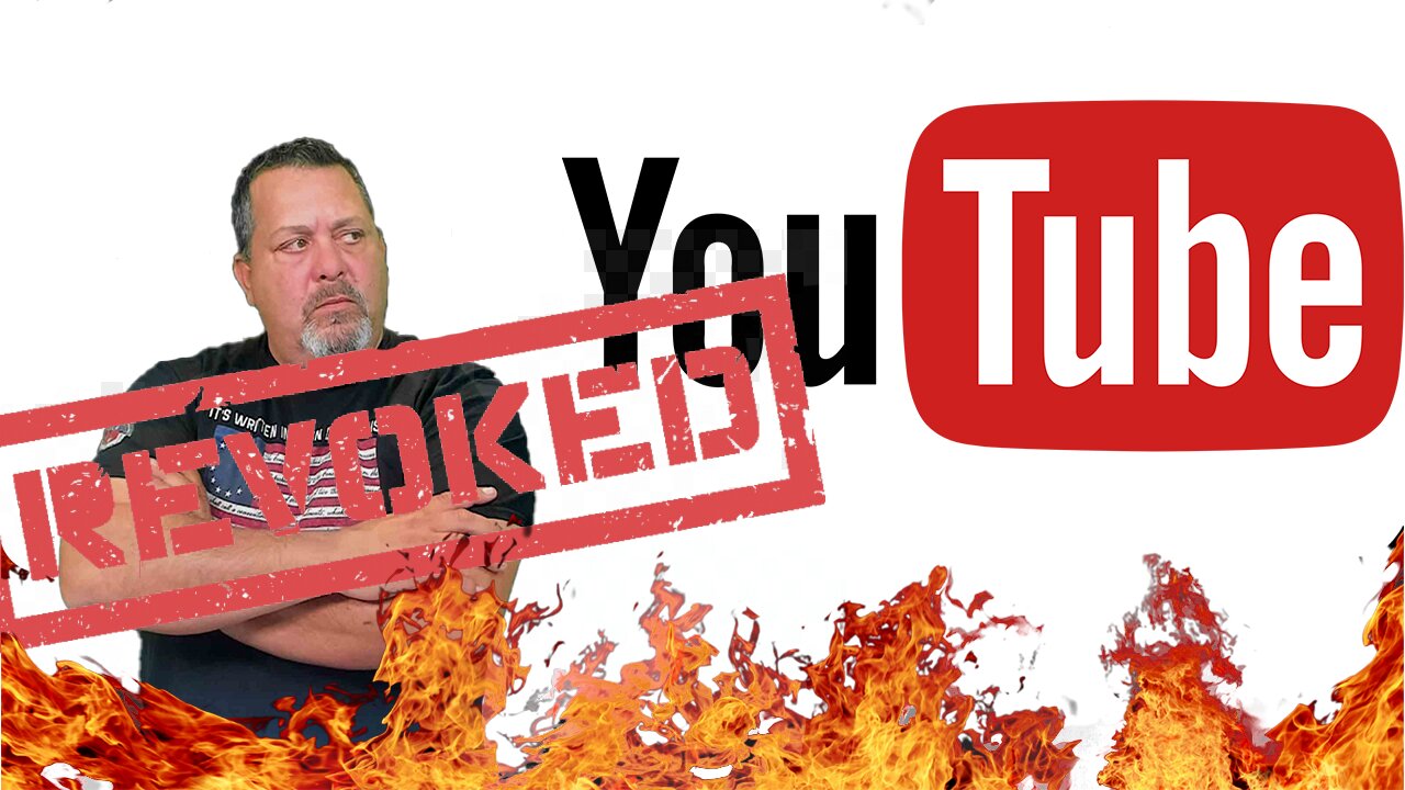 LIVE: YouTube suspended us again! Looks like the path is Rumble.