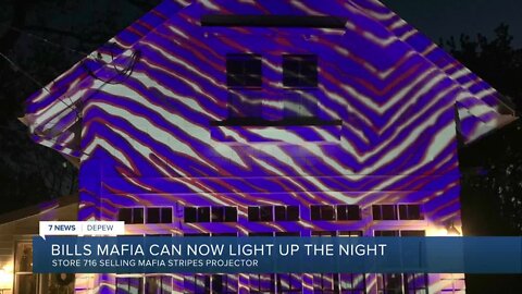 Bills Mafia can light up the night with new projector from Store 716