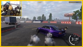 Nissan GT R R34 Drift - Gameplay CarX Drift Racing Online G29