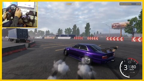 Nissan GT R R34 Drift - Gameplay CarX Drift Racing Online G29