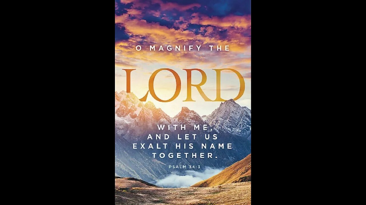 Magnify The LORD - El Shaddai