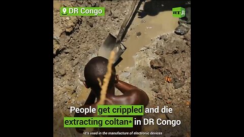 Congolese men are risking their lives that we can have mobile phones and laptops.