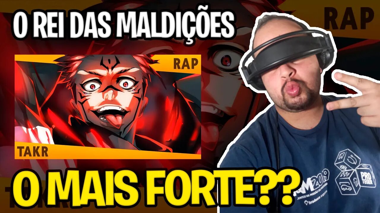 REACT Rap do Sukuna (Jujutsu Kaisen) - O REI DAS MALDIÇÕES | Takeru Feat. Felícia Rock