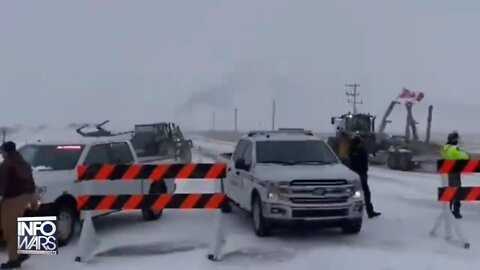 HIGHLIGHTS - Canadian Gestapo No Match For Freedom Truckers!