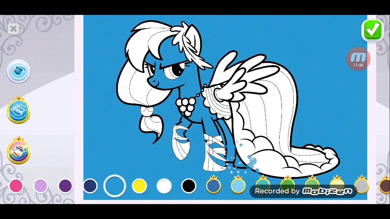 Finishing up the MLP Gala paintings/ Color by Magic