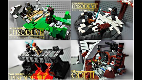 All My LEGO Star Wars MOC Reviews & More! (2015 - 2016)